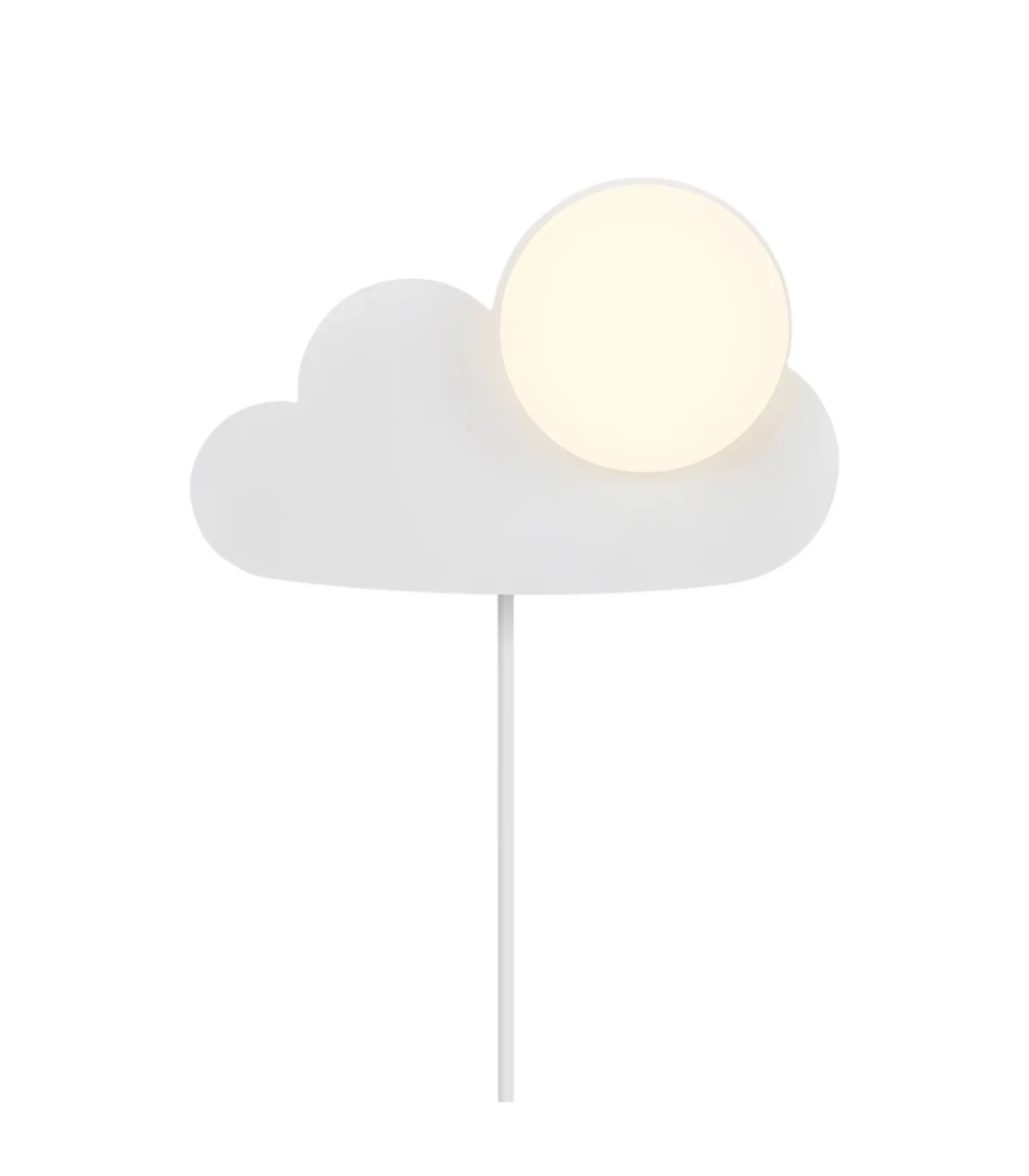 Lampa ścienna Skyku Cloud - Nordlux, biała chmurka